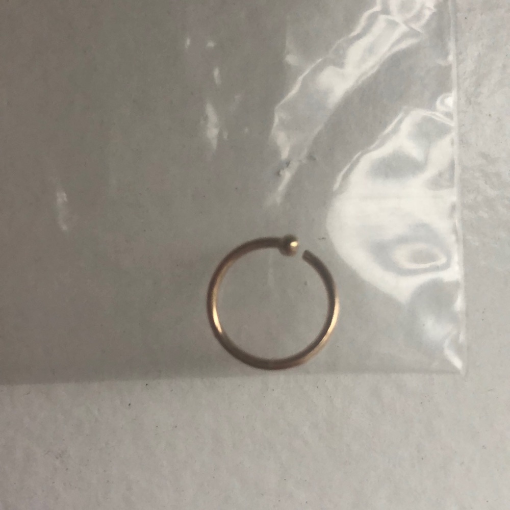 Solid 18 Karat Gold 12mm Cartilage Hoop